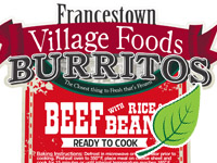 Francestown Village Foods Burritos