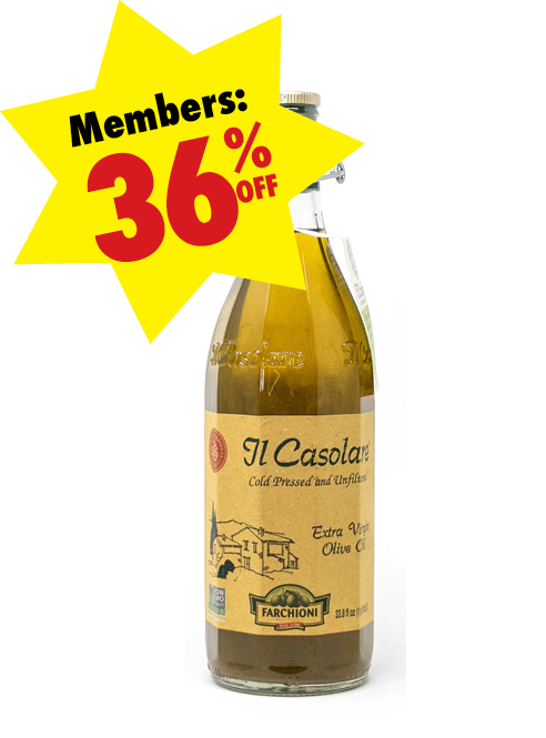 Bottle of Il Casolare Extra Virgin Olive Oil. Save 36%.