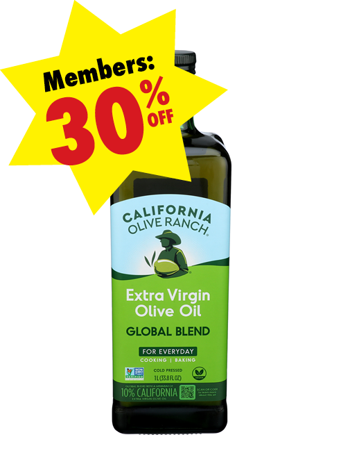 CaliforniaOliveRanch_EVOL Bottle of California Olive Ranch Everyday Extra Virgin Olive Oil