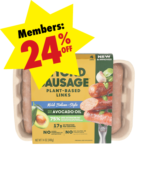 BeyondSausage_PlantBasedLinks Package of Beyond Sausage Plant-Based Links