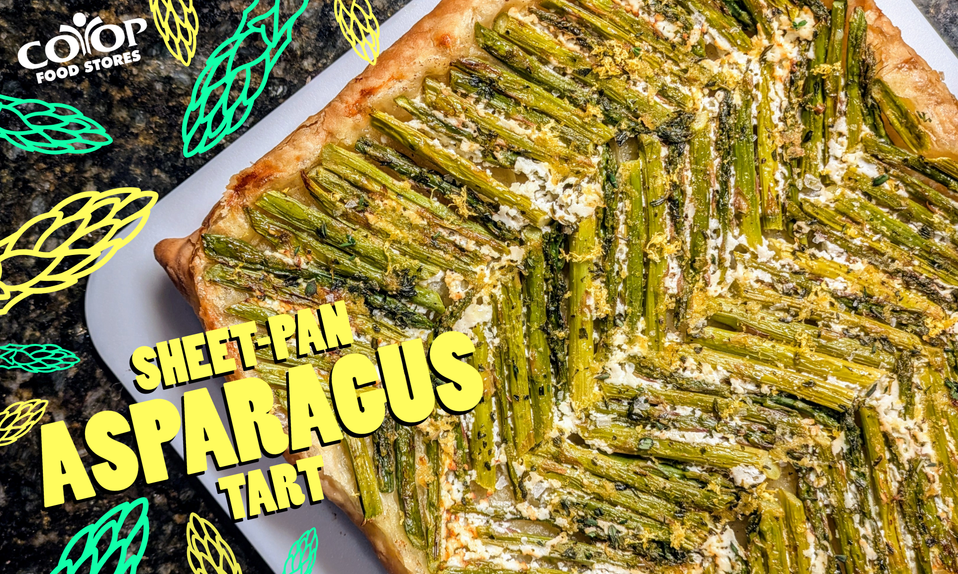 Asparagus tart recipe