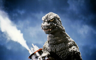 Image still of Godzilla, public domain