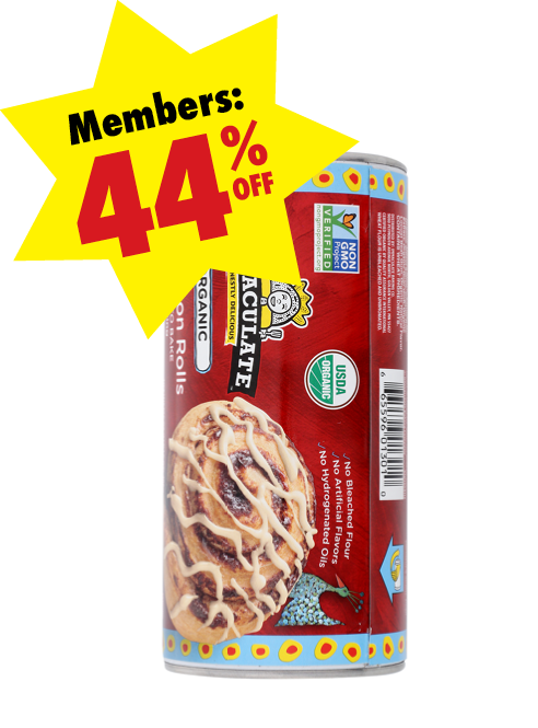 Package of Immaculate Cinnamon Buns