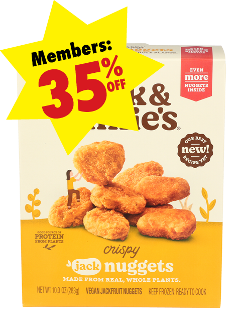 Box of Jack & Annies_Jackfruit Plant-Based Crispy Nuggets