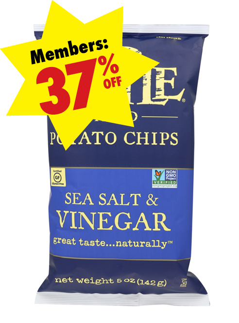Bag of Kettle Salt & Vinegar Potato Chips