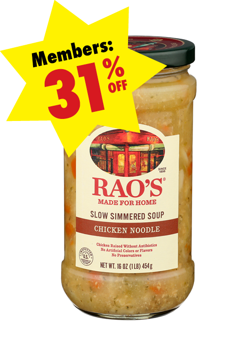 Jar of Rao's Slow Simmer Soup