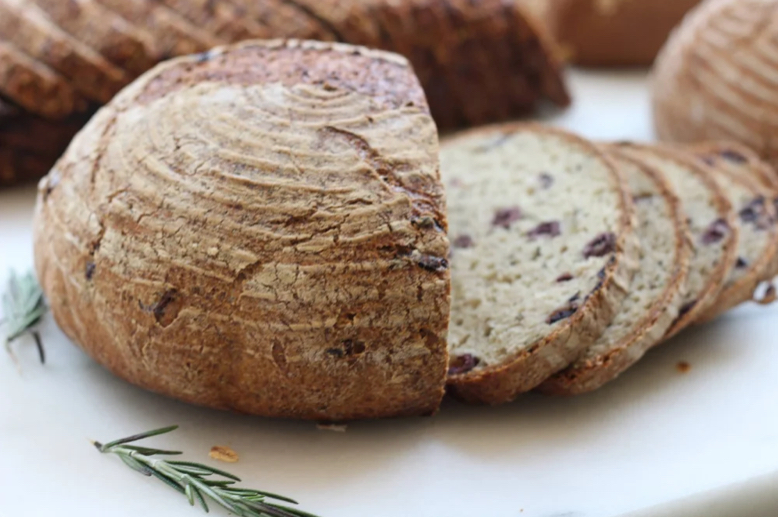 Sliced gluten-free bread from Bonté Bakery