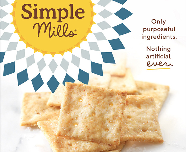 Packaging for Simple Mills Almond Flour Crackers